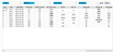 活字格助力政府項目,快速定制項目撥付款管理系統